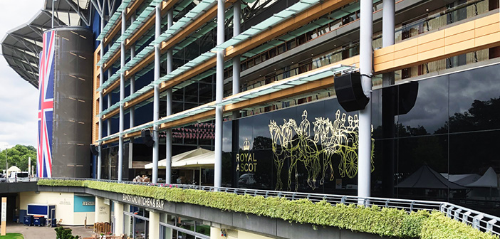 Throughout Ascot, Bose Professional loudspeakers are integrated to provide focused, clear audio to ensure a great raceday experience