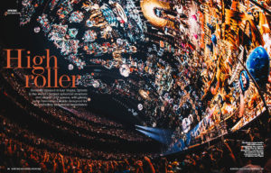 Sphere feature opening spread